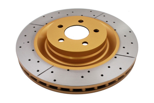 DBA 08-15 Dodge Challenger SRT-8 Front Drilled & Slotted Street Series Rotor - DBA2444X Photo - Primary