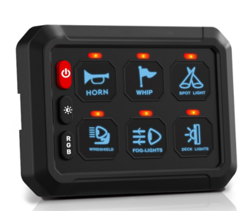 Dragonfire Racing Six Switch Panel - 523237 User 1