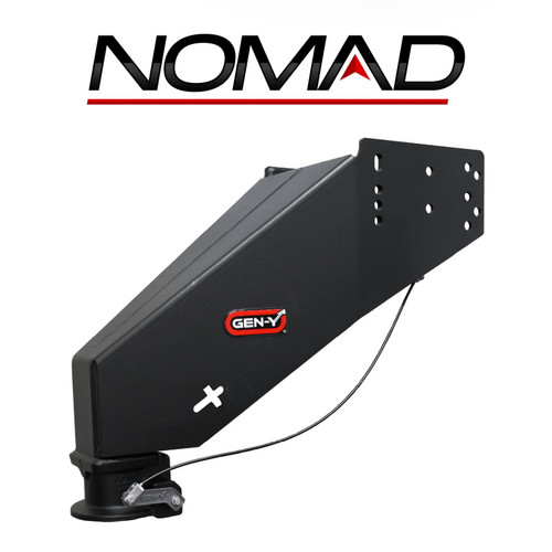Gen-Y Nomad Static 5th Wheel to Gooseneck - 6.5K TW 30K Tow - Texture Black (1116/1621/1716 Frames) - GH-8101 Photo - Primary