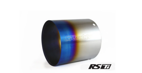 GReddy Burnt Titanium Tip (105mm Dia/150mm Length) for Revolution RS/RS-TI/RS-Race - 11002112 User 1