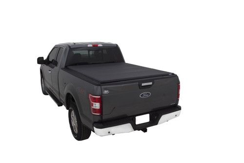 Lund 09-14 Ford F-150 (5.5ft. Bed) Genesis Elite Roll Up Tonneau Cover - Black - 968355 Photo - Primary