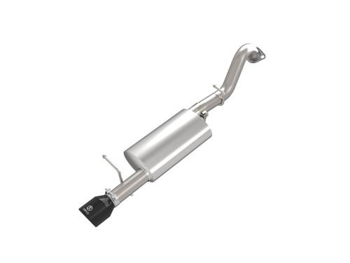 aFe 14-19 Toyota Corolla 1.8L Takeda 2.5in 304SS Axle-Back Exhaust w/ Black Tip - 49-36083-B Photo - Primary