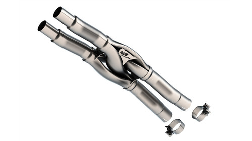 Borla 24-25 Mustang Dark Horse / GT SwitchFire X-Pipe OE Resonator Replacement - 60750 Photo - Primary