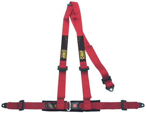 OMP 3 POINT HARNESS - ROAD 3 ECE 2208 RED - DA0-0504-B01-061 Photo - Primary