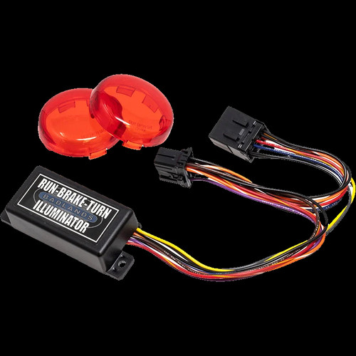 Badlands 99-03 Sportster Plug N Play Illuminator w/ Lenses (Run Brake Turn w/ lEQ) - ILL-03-RL-C User 1