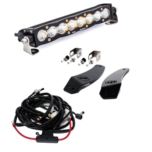 Baja Designs S8 2018 Textron Wildcat XX 10in Grille Mount Kit - 447138 Photo - Primary