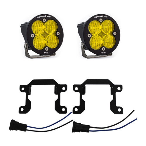 Baja Designs 2019+ Ram 2500/3500 Big Horn Sports Fog Pocket Kit W/C - Amber - 448035 Photo - Primary