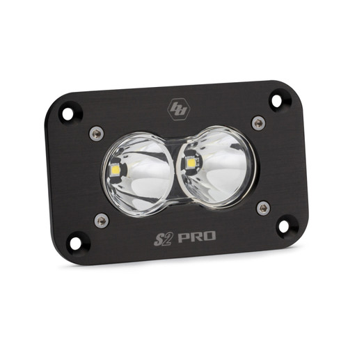 Baja Designs S2 Pro LED Spot Black Flush Mount - Clear - 481001 Photo - Primary