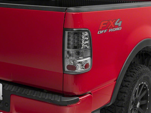 Raxiom 04-08 Ford F-150 Styleside LED Tail Lights- Chrome Housing- Smoked Lens - T542879 Photo - Primary
