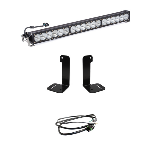 Baja Designs 2018+ Jeep Wrangler JL/JT OnX6+ 30in Bumper LED Light Bar Kit w/ Upfitter - 447657UP User 1