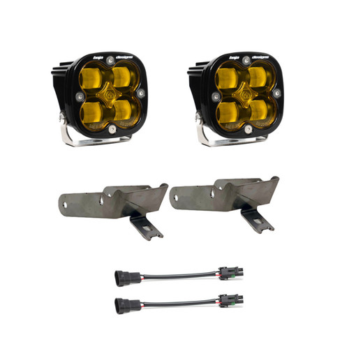 Baja Designs 1999-2010 Ford Super Duty Fog Pocket Kit SAE Amber - 630822 User 1