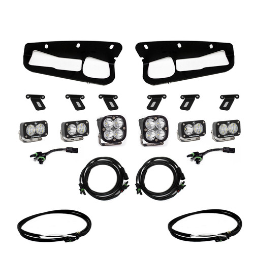 Baja Designs 2021+ Ford Bronco Fog Pocket Kit 21-Up Pro w/Upfitter - 447763UP User 1