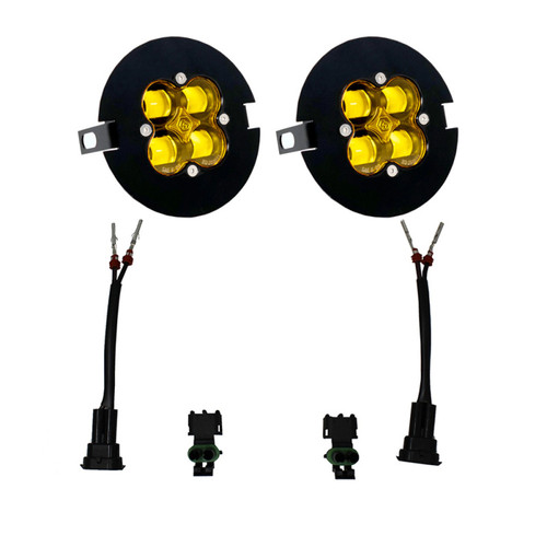 Baja Designs Ford/Toyota F-150/Tundra/Tacoma Fog Light Kit - Amber - 447705 Photo - Primary