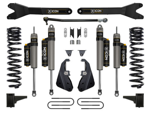 ICON 17-19 Ford F250/F350 4.5in Stage 4 Suspension System w/ Radius Arms - K64514R Photo - Primary