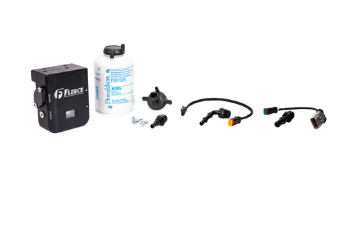 Fleece Performance 13-24 Dodge 2500/3500 Cummins 6.7L Under Bed Fuel Filter Assembly - FPE-CUMM-UBFA-1324 Photo - Primary