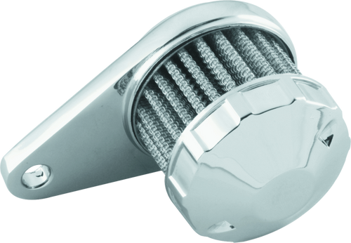 Bikers Choice Chrome Crankcase Breather With Mount 3/8 Hose Custom - 603512 Photo - Primary