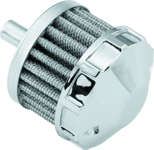Bikers Choice Chrome Replacement Breather Filter 3/8 Hose Custom - 491259 Photo - Primary