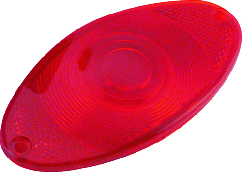 Bikers Choice Cat Eye Taillight Replacement Lens Red - 490175 Photo - Primary