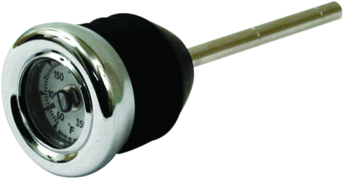 Bikers Choice Chrome Oil Tank Temperature Gauge Replaces 62845-00 00-17 Softails 2 7/8 Long - 490636 Photo - Primary