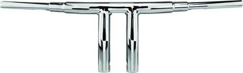 Bikers Choice Throttle By Wire Chrome 8.5 Inch Pullback 1.5 Inch Fat Riser Tbar Handlebar Custom - 402250 Photo - Primary