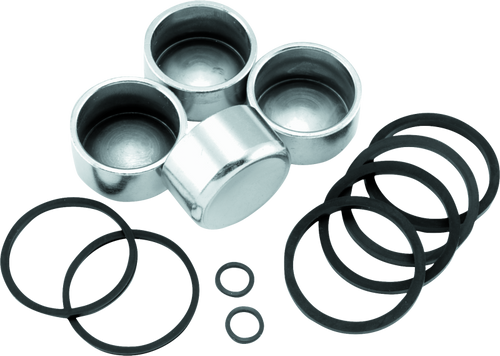 Bikers Choice 00-17 4 Piston Except Brembo Brake Caliper Rebuild Kit - 420402 Photo - Primary