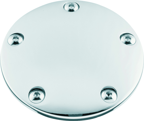 Bikers Choice 00-17 Twin Cam Chrome Domed Point Cover - 495532 Photo - Primary