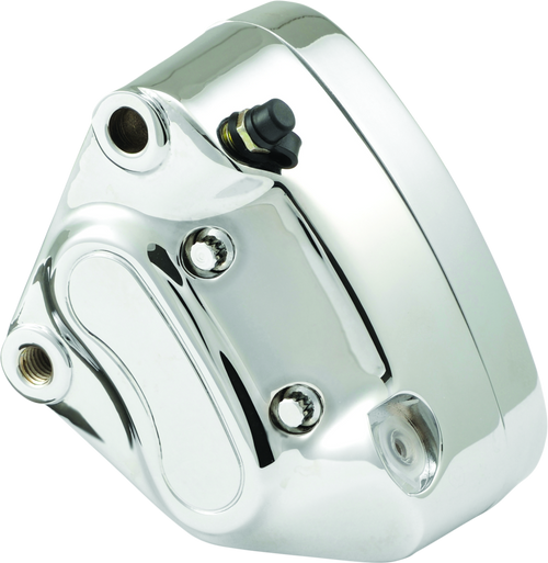 Bikers Choice 00-07 Softail Dyna FLT 00-03 XL Front Left Chrome Caliper W/Pads - 601657 Photo - Primary