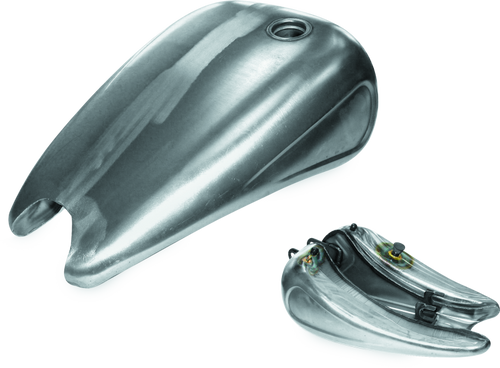 Bikers Choice 95-03 XL Raw 2in Stretched Gas Tank With Indented Sides - 482939 Photo - Primary