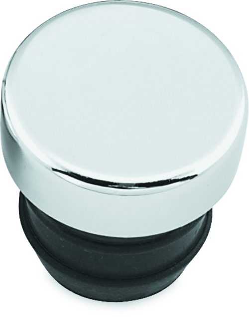 Bikers Choice Big Twin & XL Chrome Custom Oil Tank Cap 1 3/16 Inch Push In Replaces H-D 62644-84T - 490450 Photo - Primary