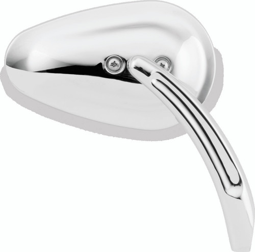 Bikers Choice 65-Up Chrome Tapered Mirrors Universal Custom Pair - 488745 Photo - Primary