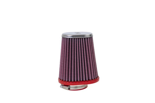 BMC Conical Carburetor Filter w/Chrome Top - Left 50mm Inlet / 120 H - FBPF50-120L User 1