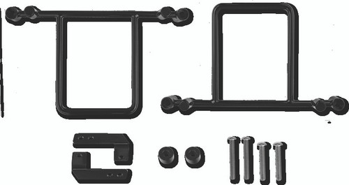 Burly Brand 02-17 FXD Voyager Saddlebag Mount Kit - B15-1051 Photo - Primary