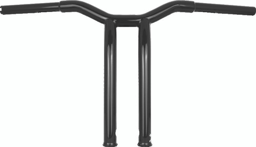 Burly Brand Dominator Raked Bar 14in - Gloss Black - B12-6053B Photo - Primary