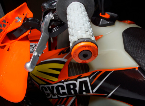 Cycra Grip Armor Bar End - Orange - 1CYC-0010-22 User 1