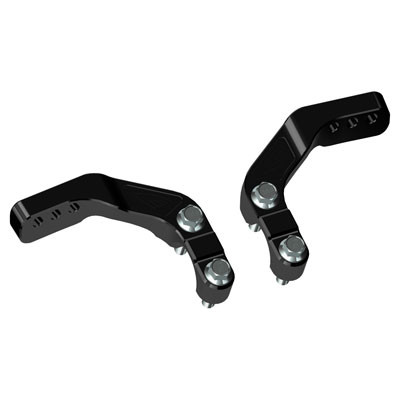 Cycra Handle Clamp Mount 7/8 in. Bar - Black Anodized - 1CYC-1656-12