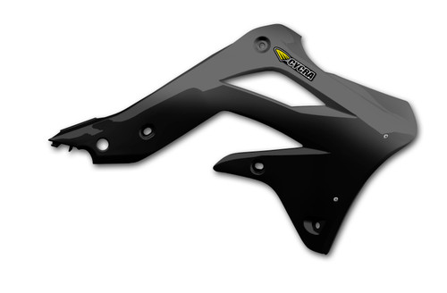 Cycra 13-15 Kawasaki KX450F Powerflow Radiator Shrouds - Black - 1CYC-1866-12 Photo - Primary