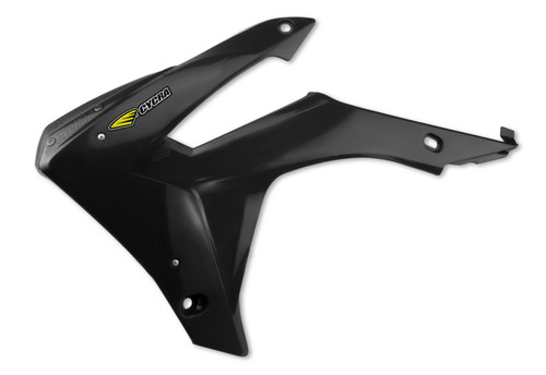 Cycra 14-17 Honda CRF250R Powerflow Radiator Shrouds - Factory Ed. Black - 1CYC-1888-12 Photo - Primary