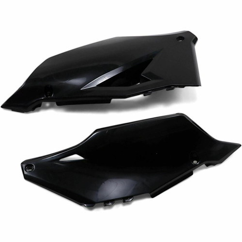 Cycra 21-23 Kawasaki KX250F Side Number Panels - Black Photo - Primary