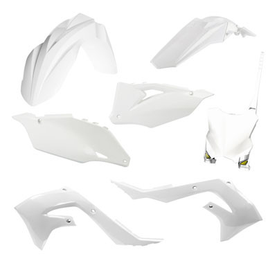Cycra 21-23 Kawasaki KX450X 5 PC. Replica Body Kit - White - 1CYC-9425-42