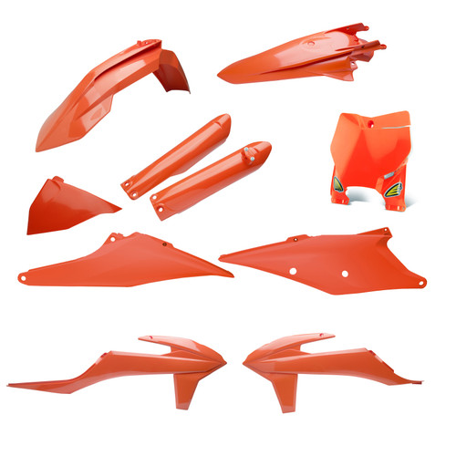 Cycra 19-22 KTM 125-450 SX/XC/SX-F/XC-F Powerflow Body Kit - Orange - 1CYC-9326-22 Photo - Primary