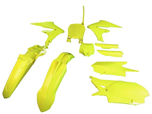 Cycra 18+ Yamaha YZ250F-450F/FX Powerflow Body Kit - Flo. Yellow - 1CYC-9327-59 Photo - Primary