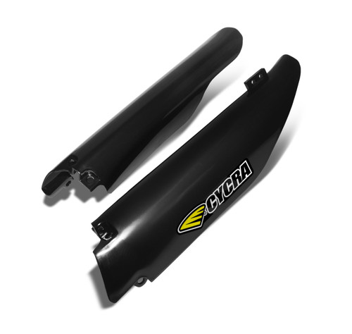 Cycra 08-18 Suzuki RMZ 250-450 Fork Guards - Black - 1CYC-6904-12 Photo - Primary