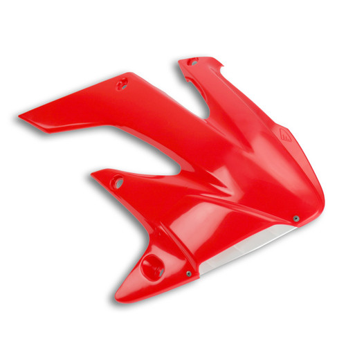 Cycra 04-09 Honda CRF250R/X Powerflow Radiator Shrouds - Red - 1CYC-1875-33 Photo - Primary