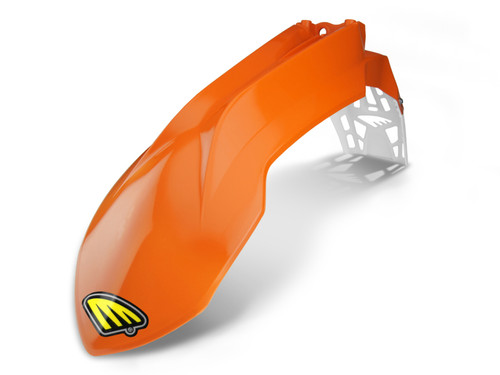 Cycra 13-16 KTM 125-500 SX/XC/SX-F/XC-F/XC-W/EXC/EXC-F/XCF-W Cycralite Front Fender - Orange - 1CYC-1442-22 Photo - Primary