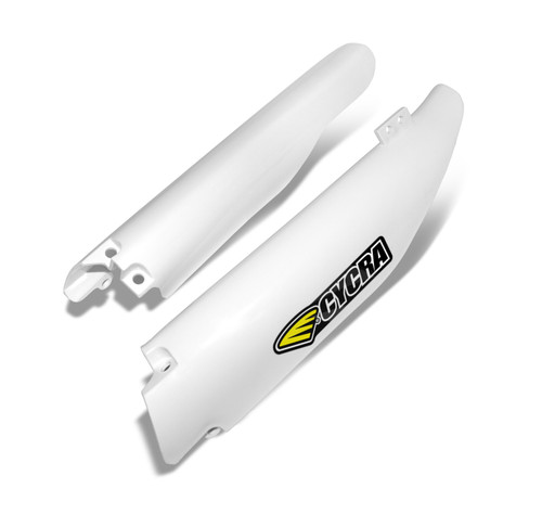 Cycra 08-18 Suzuki RMZ 250-450 Fork Guards - White - 1CYC-6904-42 Photo - Primary