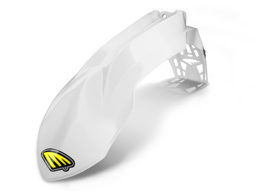 Cycra 13-16 KTM 125-500 SX/XC/SX-F/XC-F/XC-W/EXC/EXC-F/XCF-W Cycralite Front Fender - White - 1CYC-1442-42 Photo - Primary