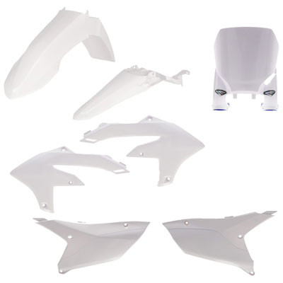 Cycra 23+ Yamaha YZ250F-450F/FX 5 PC. Replica Body Kit - White - 1CYC-9435-42