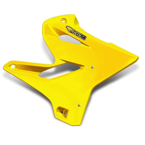 Cycra 05-20 Yamaha YZ125-250 / 16-20 YZ250X Radiator Shroud - Light Gold - 1CYC-1783-66 Photo - Primary
