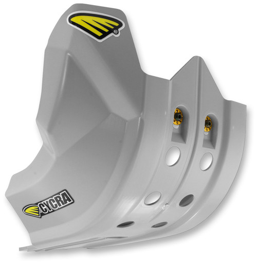 Cycra 16-18 Kawasaki KX450F Full Armor Skid Plate - Grey - 1CYC-6227-80 User 1