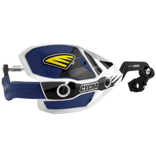 Cycra CRM Ultra 7/8 in. Clamp w/White Shield/Husky Blue Cover - 1CYC-7407-89X Cycra CRM Ultra 7/8 in. Clamp w/White Shield/Husky Blue Cover - 1CYC-7407-89X